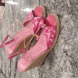 Woman's Coach espedrilles